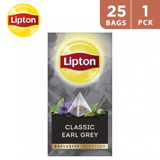 Lipton Classic Earl Grey Tea 25 Tea Bags