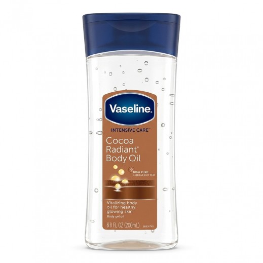 Vaseline Cocoa Radiant Body Oil 200ml - delivered by Taw9eel Fast