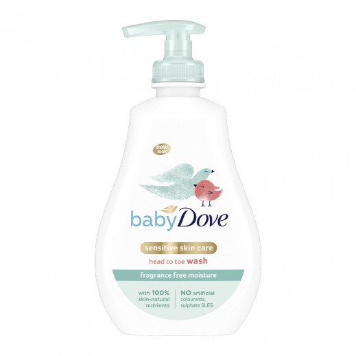 Dove Sensitive Baby Body Wash 400 ml - delivered by Taw9eel Fast