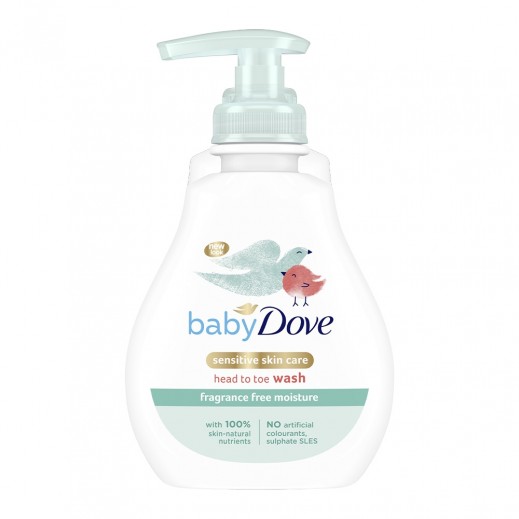 Dove Sensitive Baby Body Wash 200 ml - delivered by Taw9eel Fast