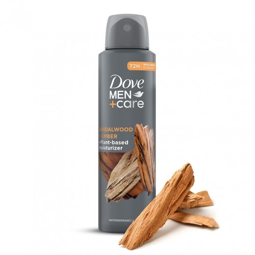 Dove Men+Care Anti-Perspirant Deodorant Spray Sandalwood & Amber Plant 150Ml