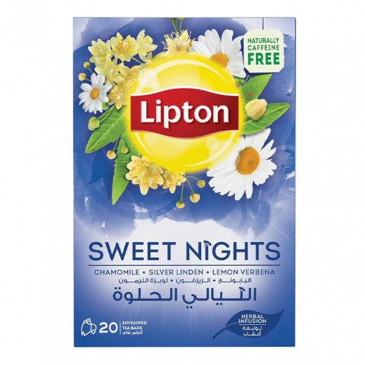 Lipton Sweet Nights Herbal Tea 20 x 1.5g