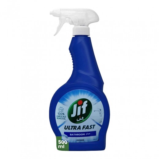 Jif Ultra Fast Ocean-Scented Bathroom Cleaning Spray 500 ml
