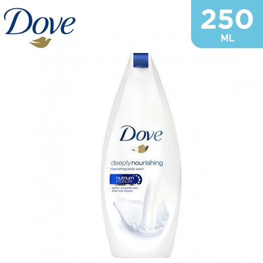 Dove Body Wash Deeply Nourishing 250 ml - delivered by Taw9eel Fast