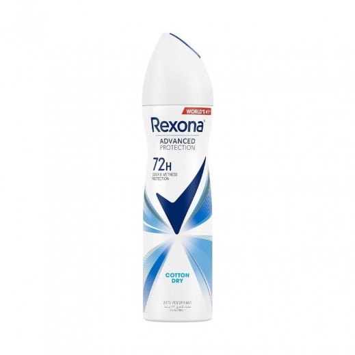 Rexona Advanced Protection Cotton Dry 72H Women Antiperspirant Spray 150 ml