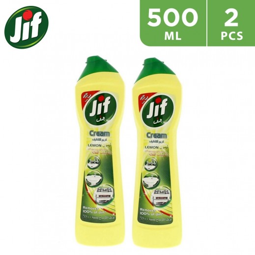 Jif Cream with Lemon 2 x 500 ml - delivered by Taw9eel Fast