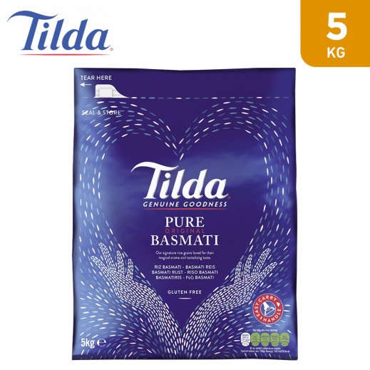 Tilda Pure Basmati Rice (5 kg) - delivered by Taw9eel Fast