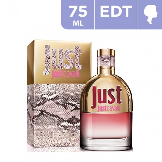 Just Cavalli Pink For Women EDT 75 ml - delivered by Taw9eel Fast
