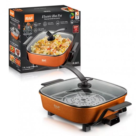 RAF 1350W Multi-Functional Electric Hot Pot 7L