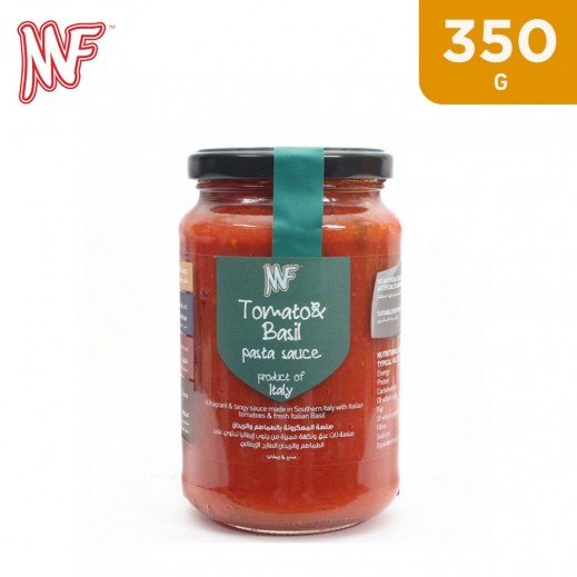 MF Tomato& Basil Pasta Sauce 350 g - delivered by Taw9eel Fast