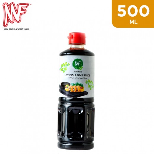 MF Japanese Less Salt Soy Sauce 500ml - delivered by Taw9eel Fast