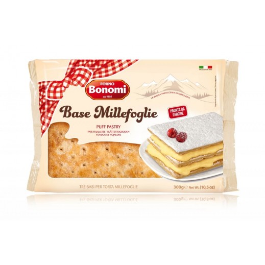 Forno Bonomi Sugar Topped Layers Puff Pastry 300g