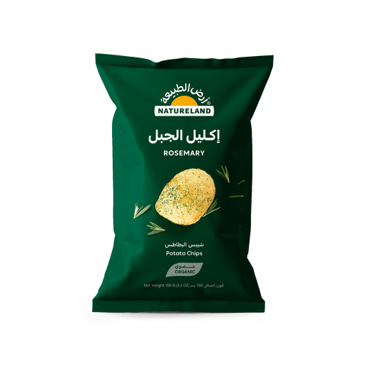 Natureland Rosemary Potato Chips 100g