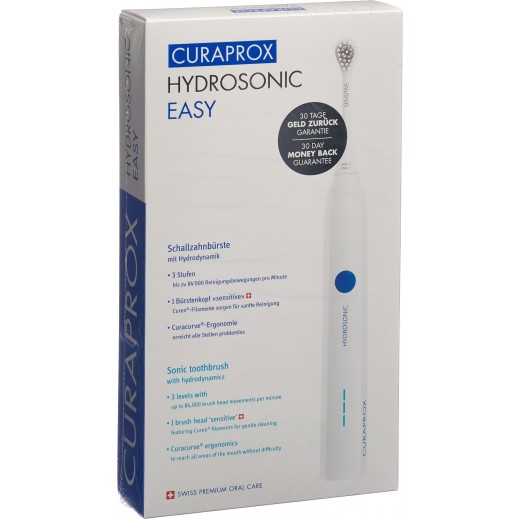 Curaprox Hydrosonic Easy Toothbrush - White