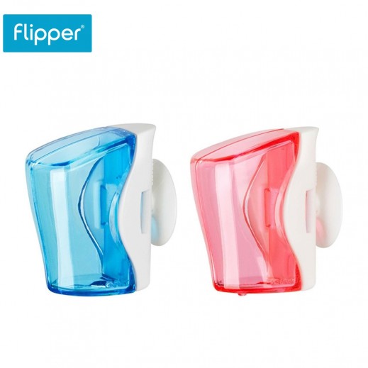 Buy Flipper Blue & Pink Toothbrush Holder توصيل