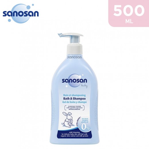Sanosan Baby Bath & Shampoo 500 ml