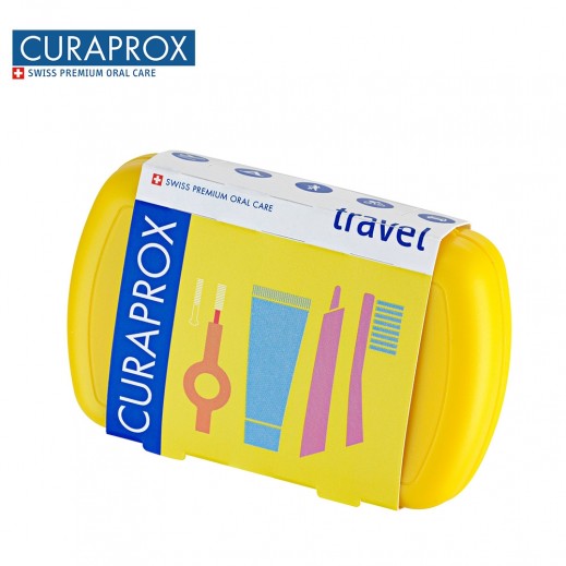 Curaprox Travel Set Yellow - delivered by Taw9eel Fast