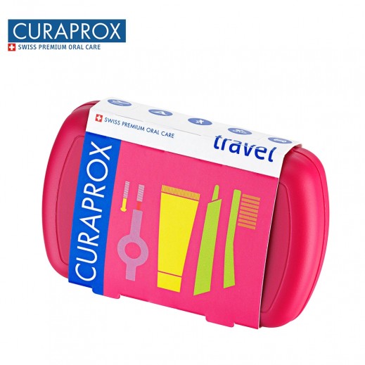 Curaprox Travel Set Red - delivered by Taw9eel Fast