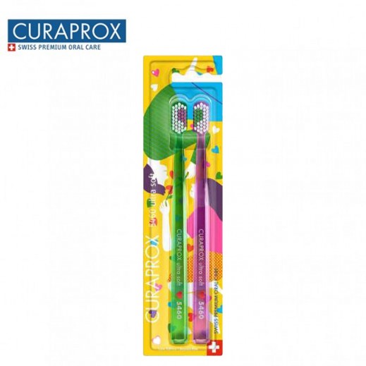 Curaprox CS 5460 Duo Love Edition Toothbrush - delivered by Taw9eel Fast