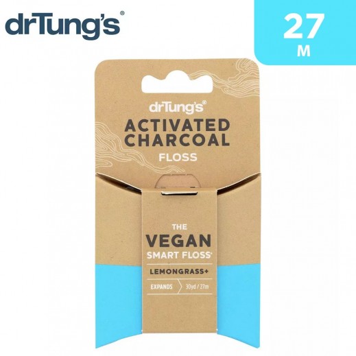 Dr. Tung's Charcoal Floss 27 m - delivered by Taw9eel Fast