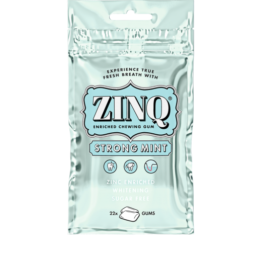 Zinq Strong Mint Chewing Gum 31.5g - delivered by Taw9eel Fast