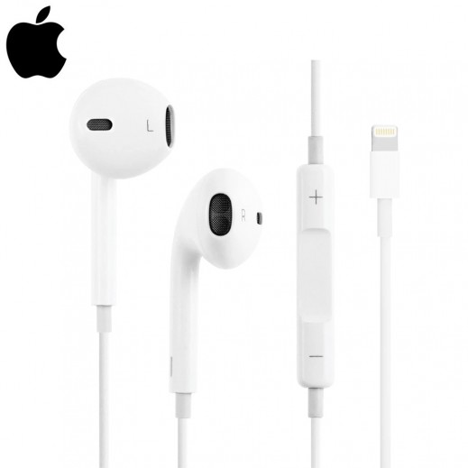 Apple EarPods with Lightning Connector - White - delivered by Taw9eel Fast