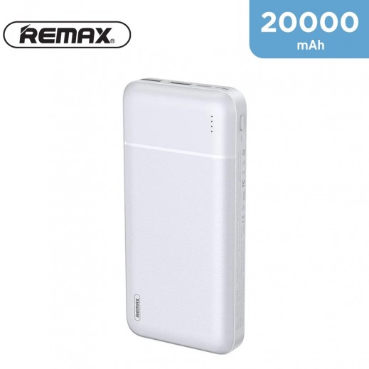 Remax 20000mAh Power Bank - White  - delivered by Taw9eel Fast