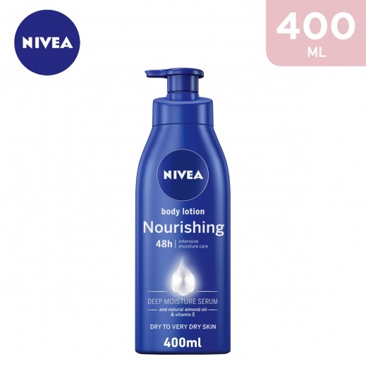 Nivea Body Lotion Nourishing 400 Ml - delivered by Taw9eel Fast