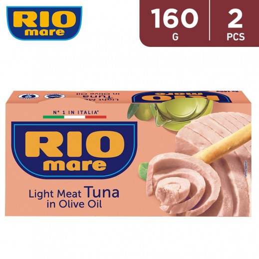 Rio Mare Tuna in Olive Oil 2 x 160 g - delivered by Taw9eel Fast