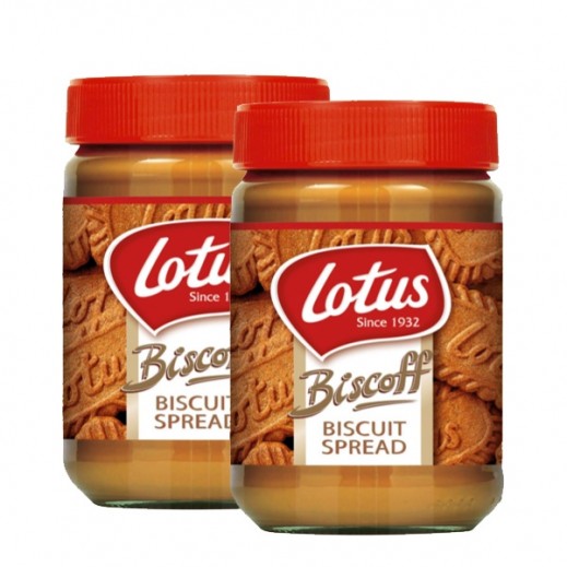 Buy Lotus Biscoff Biscuit Spread 2 x 400 g توصيل