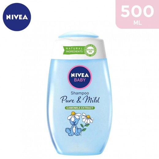 NIVEA Baby Pure & Mild Shampoo Chamomile Extract 500ml
