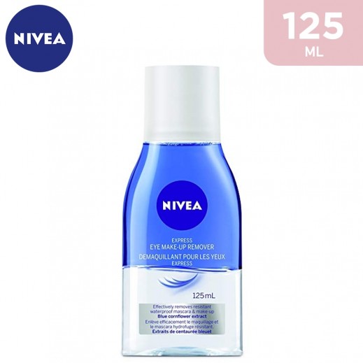 Nivea Double Effect Eye Make-Up Remover 125 ml - delivered by Taw9eel Fast