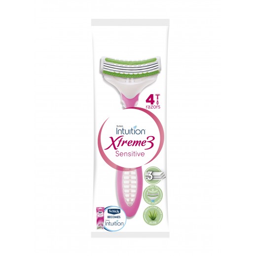 Schick Women Xtreme 3 Disposable Razor 4 Pieces - delivered by Taw9eel Fast