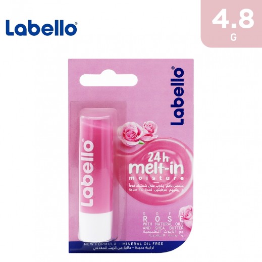 Buy Labello Velvet Soft Rose Lip Balm 4.8 g توصيل