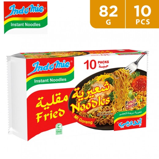 Indomie Fried Noodles 10 x 82 g (New) - delivered by Taw9eel Fast