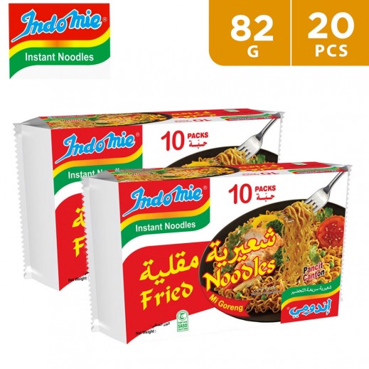 Indomie Fried Noodles 20 x 82 g (New) - delivered by Taw9eel Fast