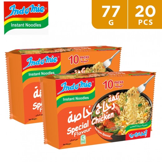 Indomie Special Chicken Noodles 20 x 77 g (New) - delivered by Taw9eel Fast
