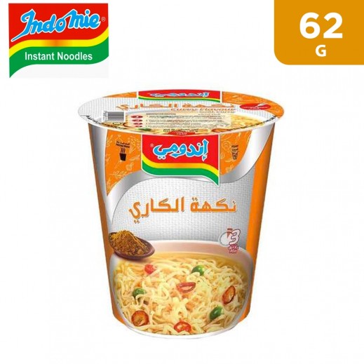 Indomie Curry Flavour Cup Noodles 62 g (New) - delivered by Taw9eel Fast