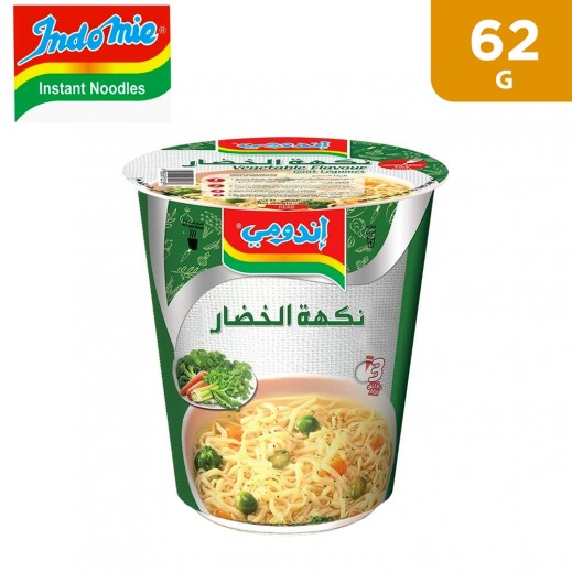 Indomie Vegetable Flavour Cup Noodles 62 g (New) - delivered by Taw9eel Fast