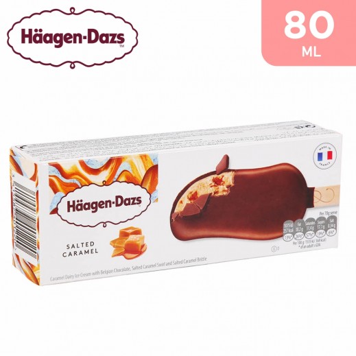 Haagen-Dazs Salted Caramel Ice Cream - 80 ml - delivered by Taw9eel Fast