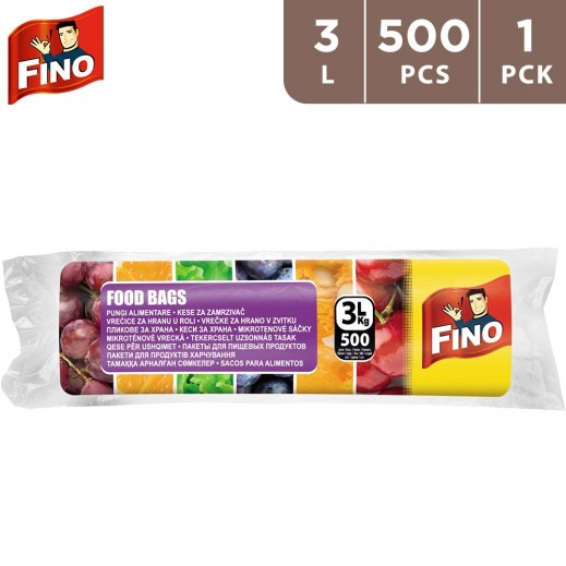 Fino Foodbags In Roll 3L (500 pieces)