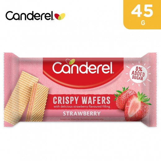 Canderel Strawberry Wafer 45 g - delivered by Taw9eel Fast