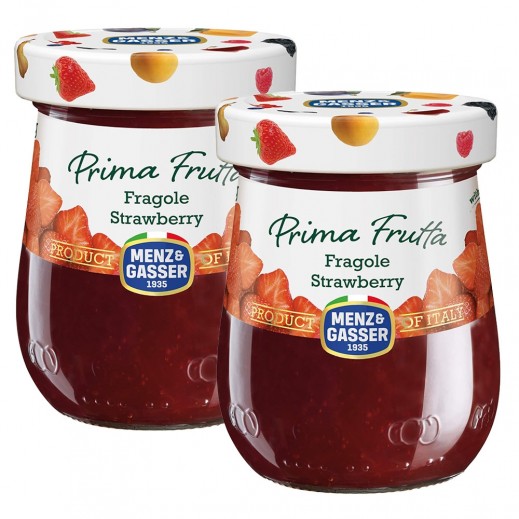 Menz & Gasser Prima Frutta Strawberry Jam 2 × 340g