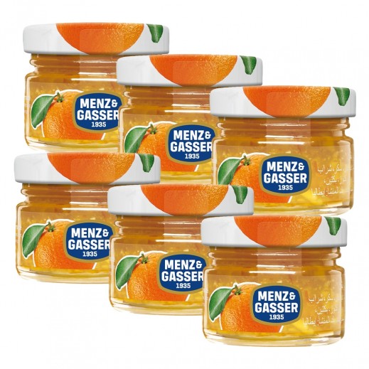 Menz & Gasser Prima Frutta Portion Packs Orange 6 ×28 g