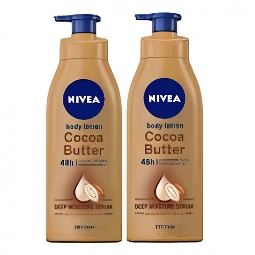 Nivea Cocoa Butter Body Lotion 2 × 400ml