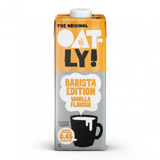 Oatly Barista Vanilla Flavor Drink 1L - delivered by Taw9eel Fast