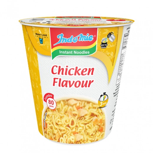 Indomie Chicken Flavour Jumbo Cup Noodles 80g