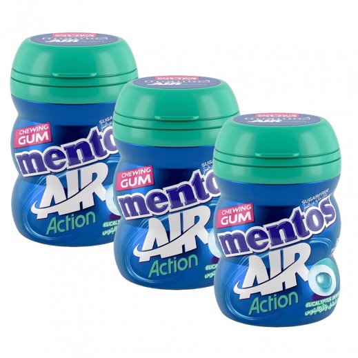 Mentos Air Action Nano Chewing Gum 3 x 17.5g