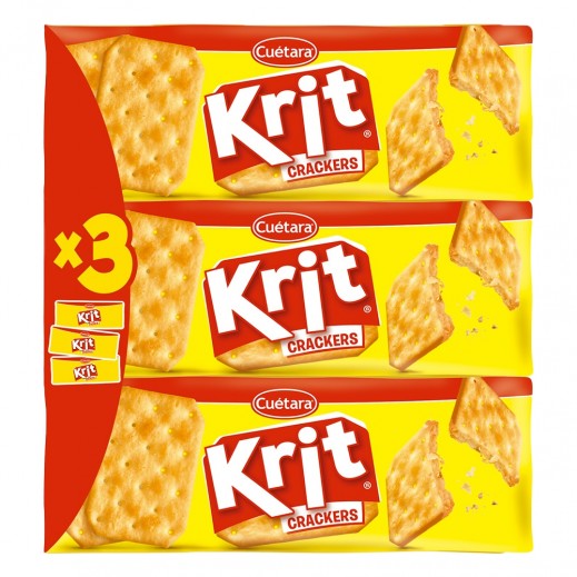 Krit Salted Crackers 100g (2+1 Free)
