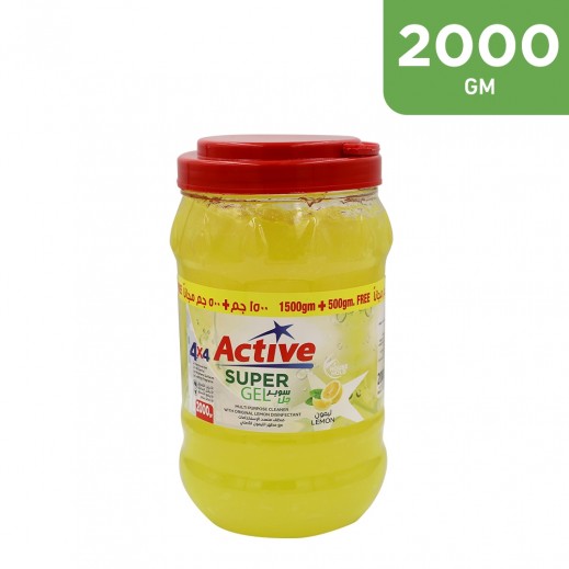 Active Super Gel Lemon Multi Purpose Cleaner 2000 Gm